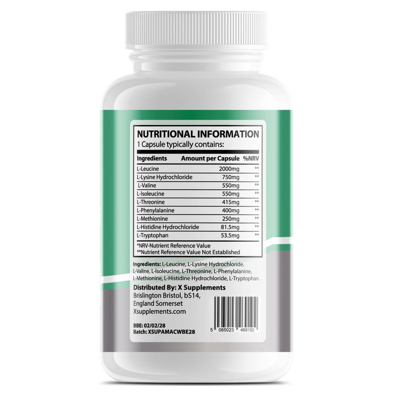 Essential Amino acids 100 Capsules