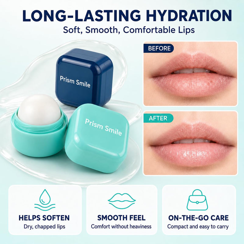12 Pack Vanilla Lip Balm Set for Dry Cracked Lips, Deep Moisturizing Chapstick with Vitamin E & Shea Butter, Non-Greasy Lip Care & Stocking Stuffers Gift Box for Women Men Teens, Travel Friendly