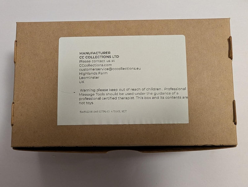 CCcollections Wood Therapy Massage Tools, Reflexology Wooden Stick Tool, Traditional Equipment for Relieving Muscle Pain Body Lymphatic Drainage Massager - (G 6SET) G 6SET