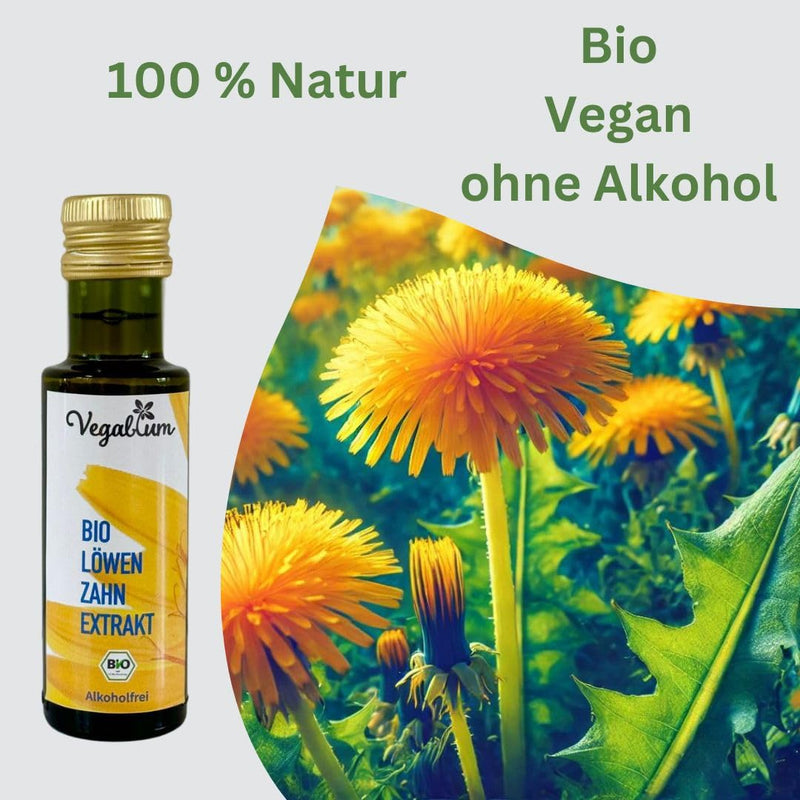 [Australia] - Vegablum organic dandelion extract - liquid 100 ml - vegan - no additives, alcohol-free - sugar-free - Dandelion 1 