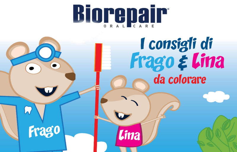 Biorepair Kids 0-6 Oral Care Toothpaste Peach 1.7fl.oz 50ml, Pack of 4