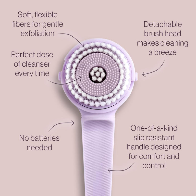 Anisa Beauty Cleansing Brush – Soft, Synthetic Fibers for Gentle Exfoliation and Deep Cleansing – Ideal for All Skin Types