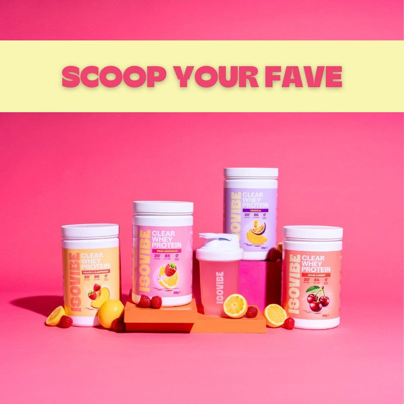 Clear Whey Protein Powder Pink Lemonade (20 Servings) Refreshing Protein Water | Zero Added Sugar | High Protein 20g Per Serving 20 Servings