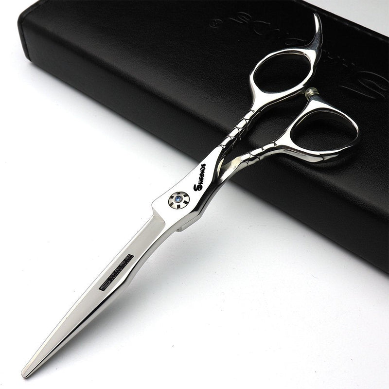 [Australia] - Japan 440C Hairdressing Studio Hairdressing Styling Professional Toolset Fashion 6' Hairdressing Scissors and Efficient Scissors (6 Inch, 2 Pieces-A) 6 Inch, 2 Pieces-A 