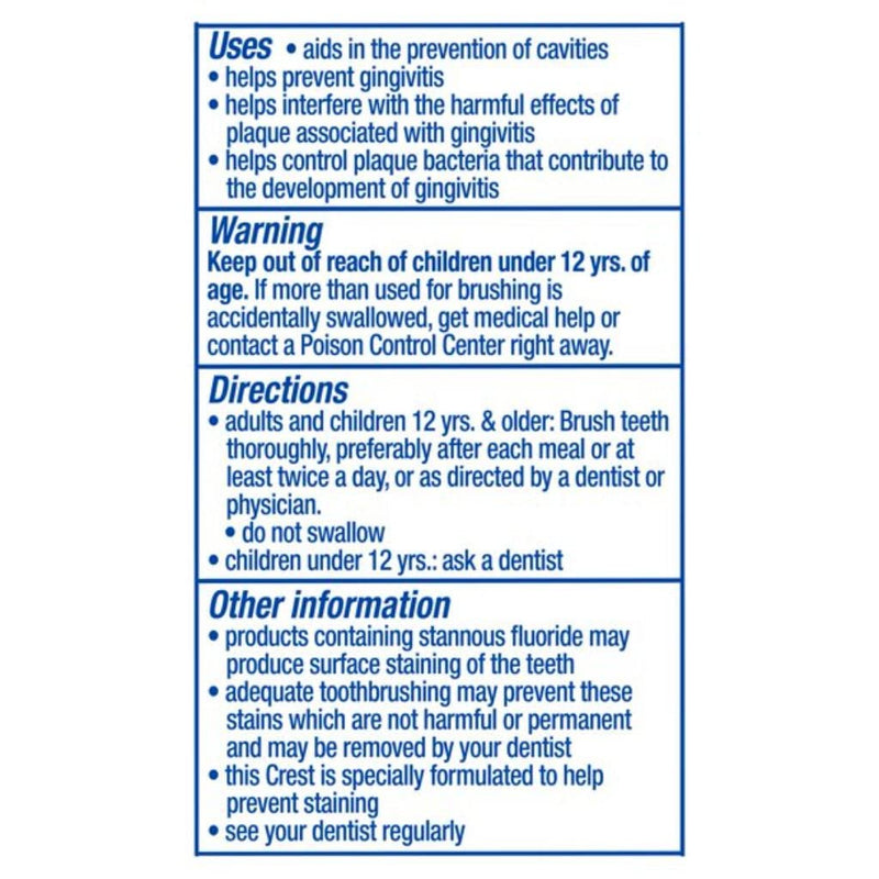 [Australia] - Crest Premium Plus Anti-Bacterial Toothpaste, Smooth Peppermint Flavor 7.0 oz (Pack of 3) 
