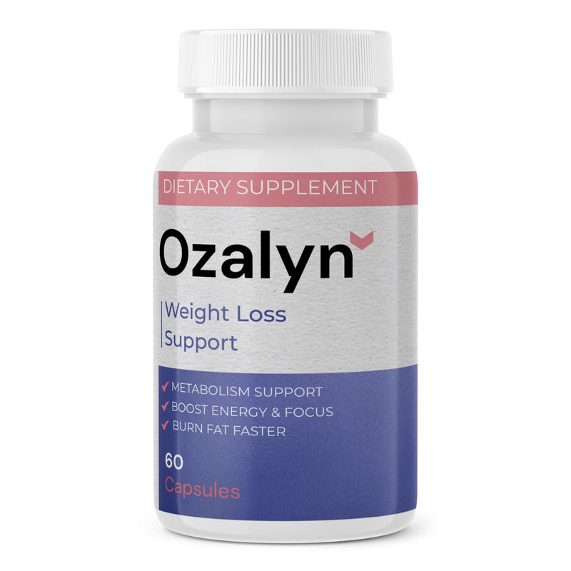 Ozalyn- Advanced WeightLoss Support - Vegan - Weight Management Capsules - One Months Supply - 60 Capsules