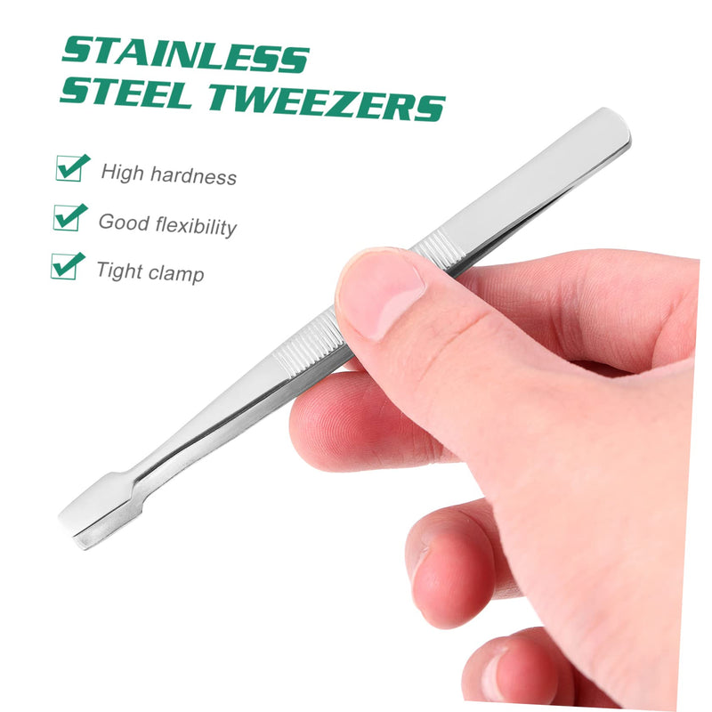 [Australia] - Supvox Stamp Tweezers Philately Stamp Collectors Tool Pack of 2 (Silver) 