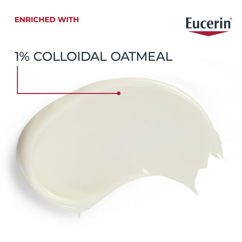 Eucerin Eczema Relief Cream with Colloidal Oatmeal, 14 OZ Fragrance Free 14 Ounce (Pack of 1)