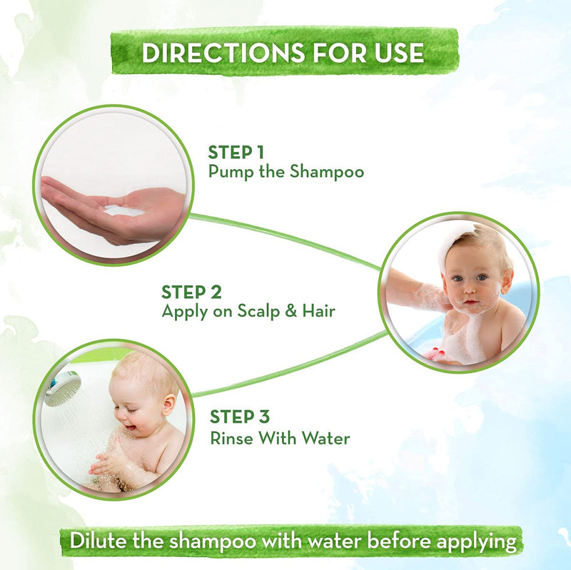 [Australia] - MAMAEARTH Baby Milky Soft Shampoo | Gentle Cleansing with Oats Milk & Calendula | Nourishing for Healthy Hair & Scalp | Tear-Free & Paraben-Free | 13.53 Fl Oz (400ml) 