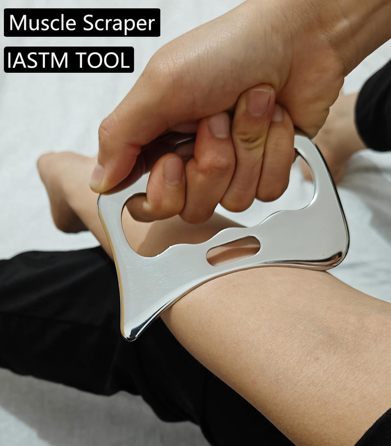 [Australia] - Rovulove 3 in 1 Professional Muscle Scraper Tool Set,IASTM Physical Therapy Massage Tools with Storage Case,Muscle Scraping Tool Robulove-3set 5 