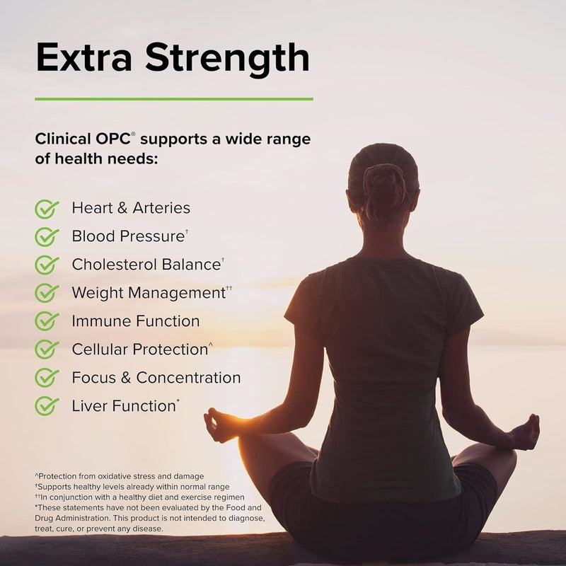 [Australia] - Terry Naturally Clinical OPC Extra Strength - 60 Softgels - French Grape Seed Extract Supplement - - Non-GMO, Gluten Free - 60 Servings 1 