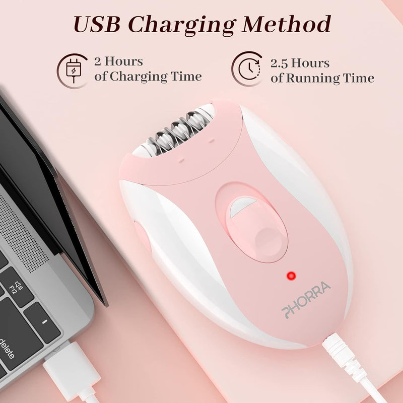 [Australia] - Epilator for Women, Smooth Glide Epilator for Women Face with 2 Speeds, Smooth Face Trimmer Device, Facial Hair Removal for Face Legs Arms Armpit Bikini 