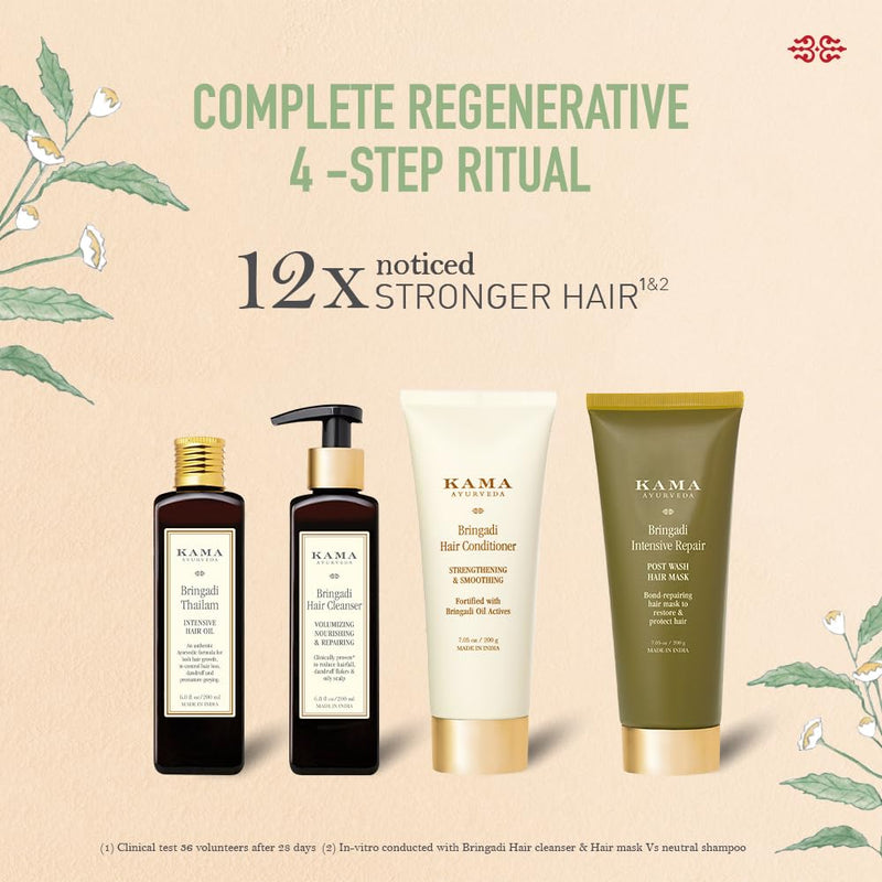 [Australia] - Kama Ayurveda Bringadi Intensive Hair Treatment, 100ml 3.38 Fl Oz (Pack of 1) 