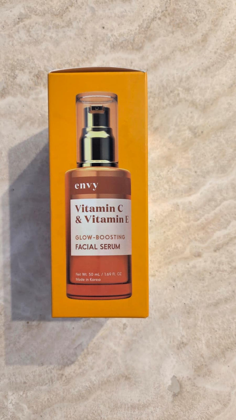 Envy Vitamin C Serum for All Skin Types - 1.69 Oz Vitamin C & Vitamin E
