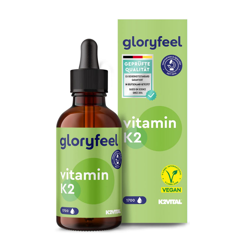 [Australia] - Vitamin K2 drops - 200µg (50ml) MK7 K2VITAL® - All-Trans content 99.7+% - Vegan, laboratory tested, made in Germany without additives 