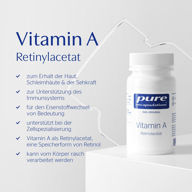 [Australia] - Pure Encapsulations® -VITAMIN A - 60 capsules 
