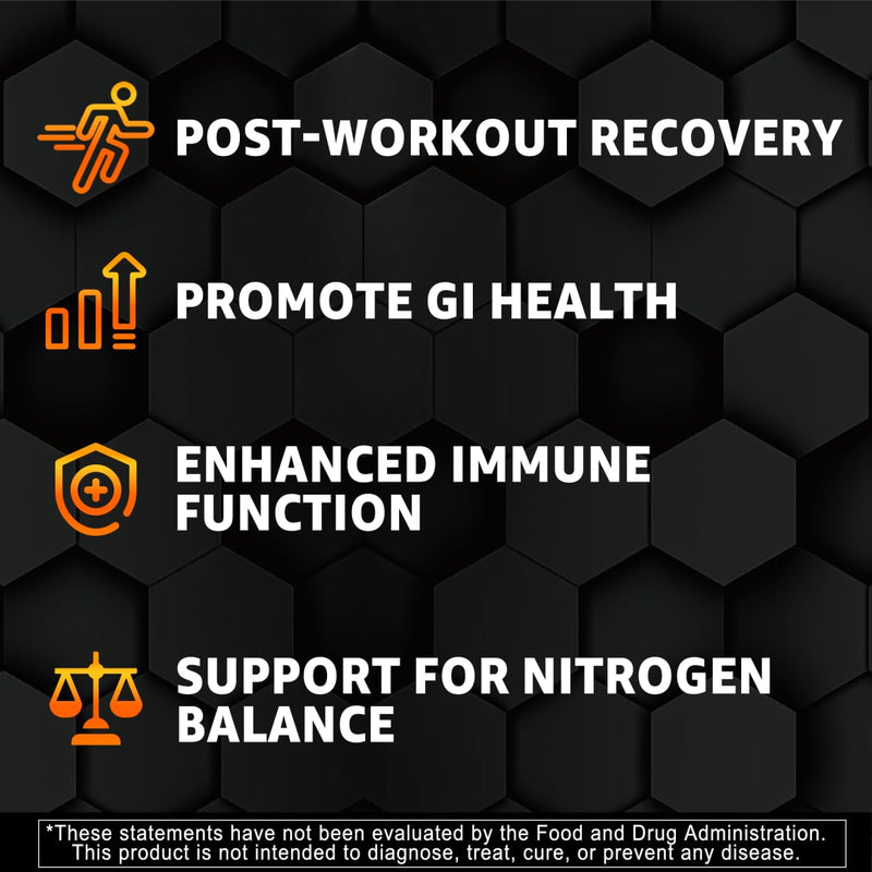 [Australia] - L-Glutamine 1000mg Gummies for Women & Men| with Beta-Alanine, BCAAs, Magnesium Glycinate, Potassium & Ashwagandha | Vegan | Sugar-Free & Extra-Chewy | 120 Counts 60 Count (Pack of 2) 