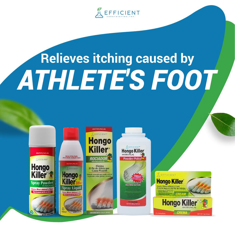 HONGO KILLER Antifungal Foot Spray Powder, 4.6 Ounce (Pack of 1) 4.6 Ounce (Pack of 1)