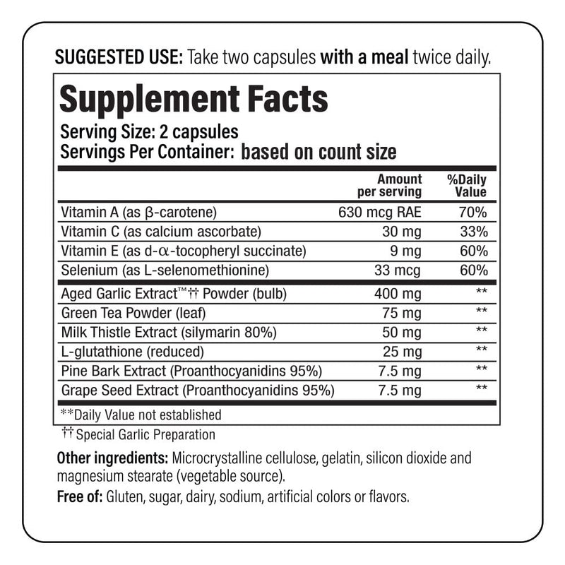 [Australia] - Kyolic Aged Garlic Extract Formula 105, Detox & Anti-Aging, 200 Capsules (Packaging May Vary) 200 Count (Pack of 1) 
