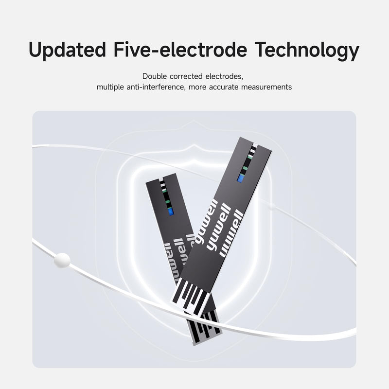 [Australia] - yuwell blood sugar test strips for model 582 & 710, 50 pieces (including strips and lancets) test strip set 50pcs (model 710 & 582 only) 