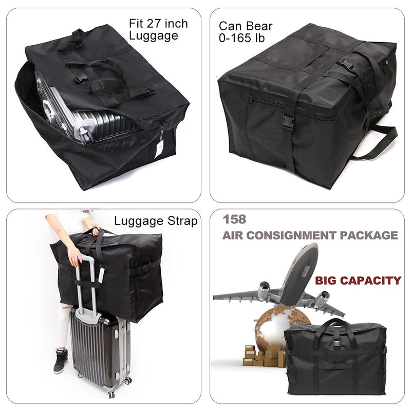 Travel Duffle Bag,Large Storage Bags,Foldable Weekender Bag,Overnight bag,Heavy Duty Travel Bag,Reinforced Carry Straps Gmy Dance Bag for Men And Women Camping,Moving,Hospital Large 100L