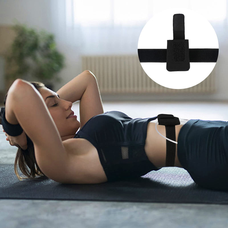 [Australia] - Insulin Pump Holder Waist Belt - Compatible with t:Slim/t:Slim X2 - Adjustable Diabetic Pump Case - Diabetic Insulin Pump Belts Armband for Adults & Kids - Diabetic Pouch Belt for Sports (M Waist) M-Waist 