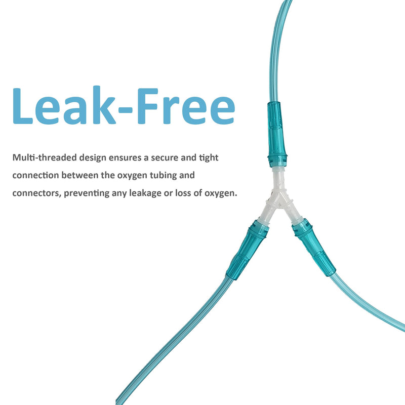 [Australia] - CINOCA-5PCS Per Pack -Oxygen Tubing Connectors Y Splitter - Oxygen tube connectors, Compatible with Most Standard Oxygen Tubing - Ideal for Home Oxygen Therapy 