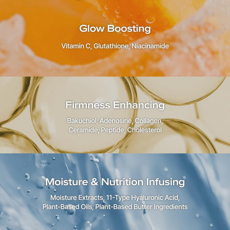 3W8L [Premium Triple Shot] Mask All-in-One 0.84 fl oz | Face Mask Collagen Peptide | With Vitamin C Ampoule Shot | Secound Skin BioCellulose Coconut Gel Sheet | Korean Skin Care