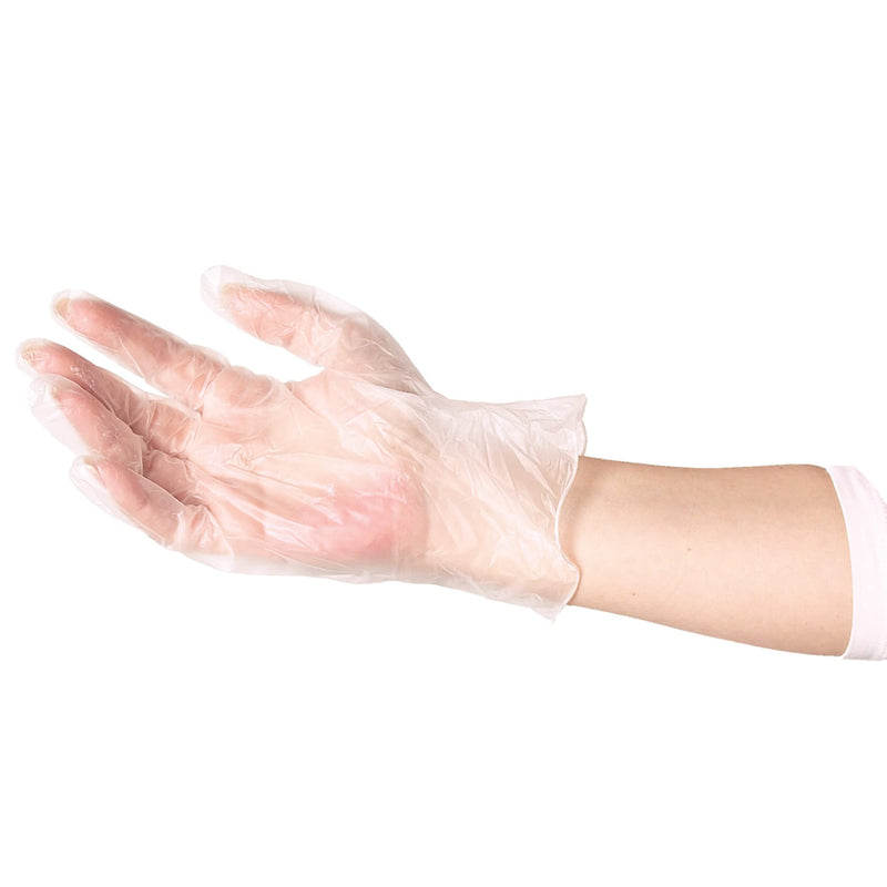 [Australia] - ForPro Disposable Vinyl Gloves, Clear, Industrial Grade, Powder-Free, Latex-Free, Non-Sterile, Food Safe, 2.75 Mil. Palm, 3.9 Mil. Fingers, Medium, 100-Count 