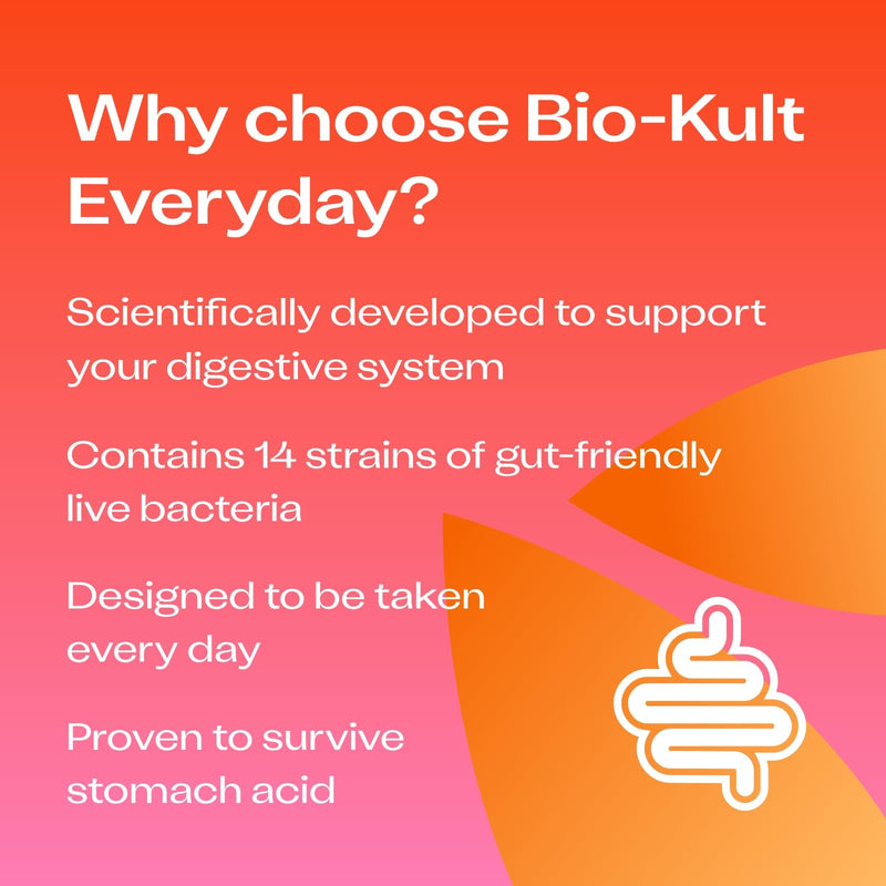 [Australia] - Bio-Kult Everyday Probiotics -14 Strains, Probiotic Supplement, Probiotics for Adults, No Need for Refrigeration, Non-GMO, Gluten Free -Capsules,120 Count (Pack of 1) 120 Count (Pack of 1) Advanced probiotics 