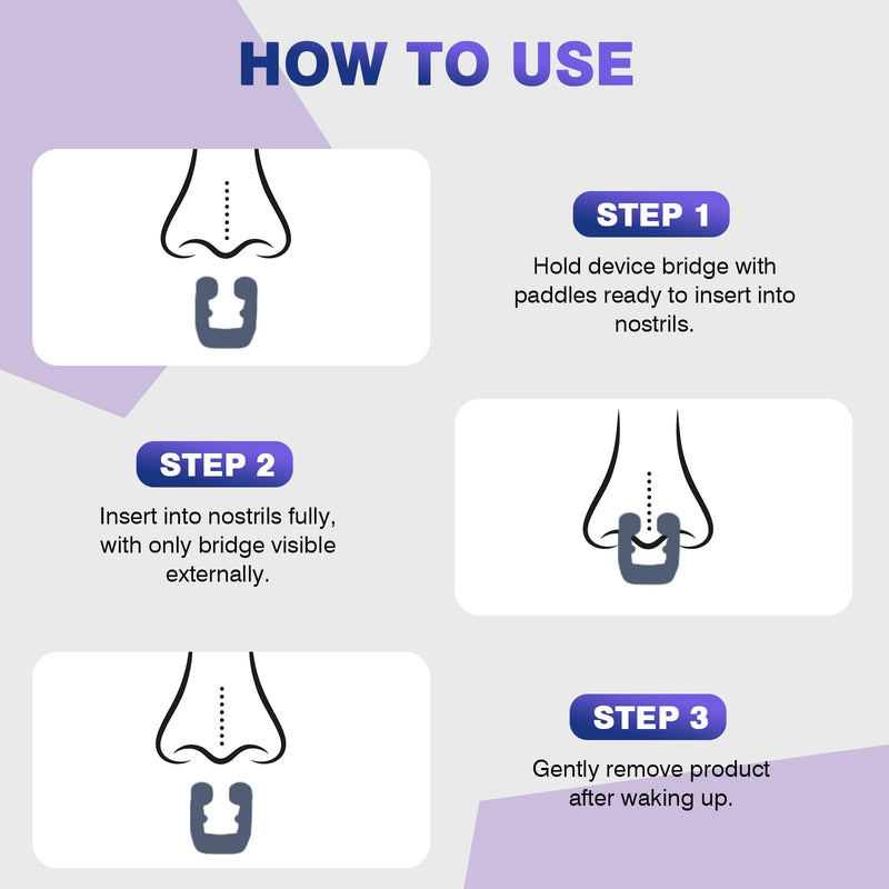 [Australia] - Anti Snoring Devices, Snore Stopper with Adjustable Magnet, Silicone Nose Clip Stop Snoring, Effective to Relieve Snoring, Snoring Solution for Comfortable and Quieter Sleep,White, M 1 White 