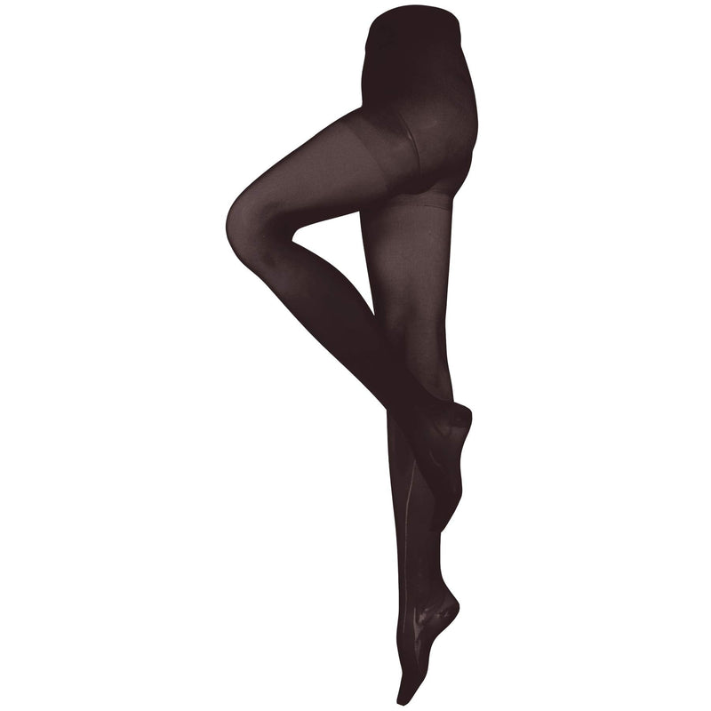 [Australia] - Truform Women's Compression Pantyhose, 20-30 mmHg, Opaque Hosiery Support Shaping Tights, Black, Medium 