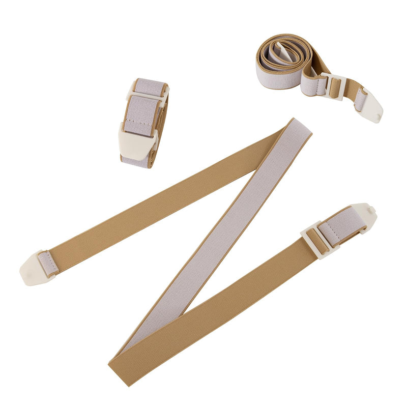 [Australia] - 3 Pack Ostomy Belts for Women Men,Adjustable Ostomy Belt Attaches Securely to Ostomy Pouch 1.18x39 Inches,Preventing Bag Chassis Warping,Colostomy Belt for Post Operative Care After Ileostomy Surgery Beige 