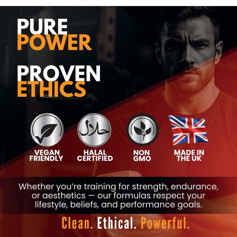 Primal Potential Creatine Monohydrate Tablets | 300 x 1000mg | 3–5g Daily Dose | 60–100 Days Supply | Vegan & Halal | No Powder | Made in UK