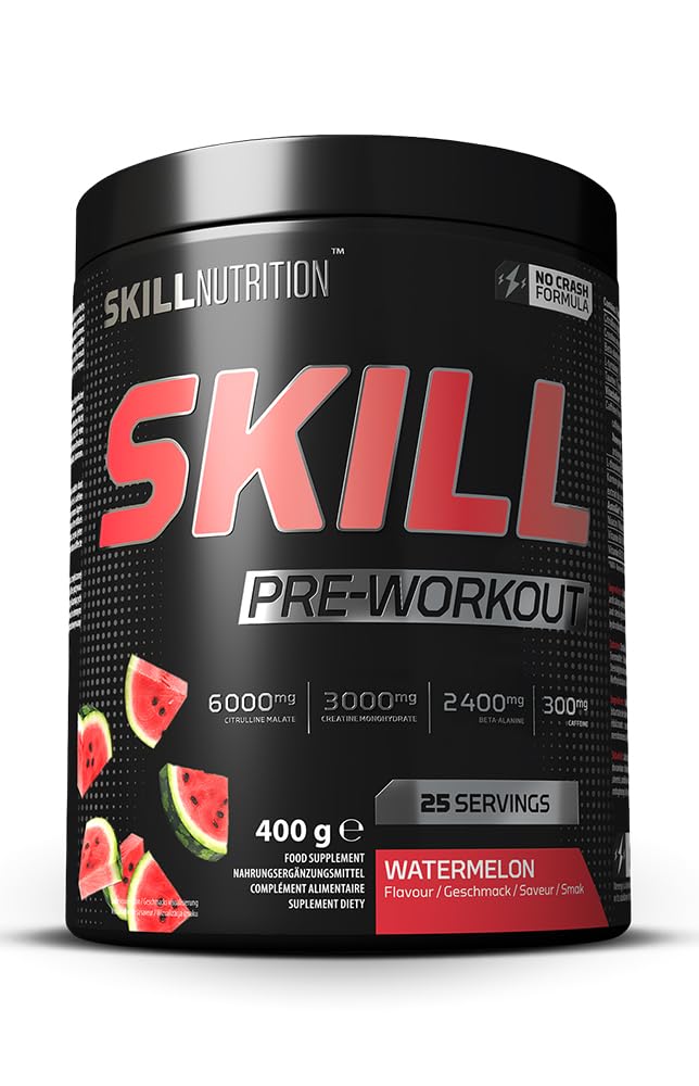 [Australia] - Skill Pre-Workout, Watermelon - 400g 