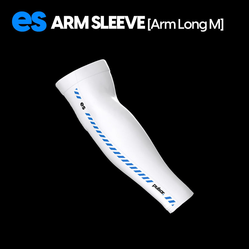 [Australia] - Pulsar eS Gaming Arm Sleeve for E-Sports Gaming Compression Sleeve Arm Length Size M White White M 