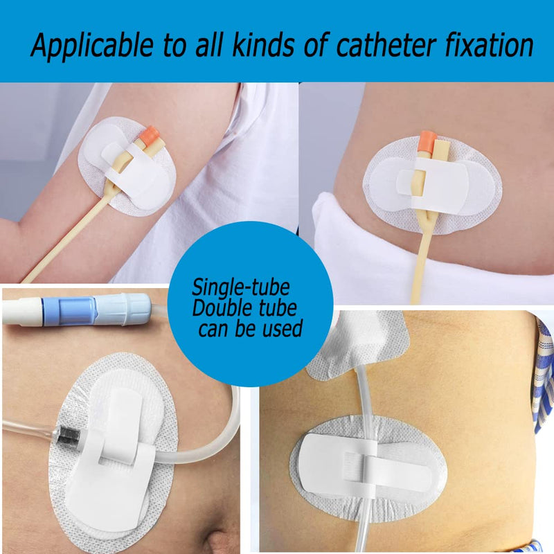 [Australia] - Catheter Stabilization Device Catheter Urinary Leg Bag Legband Holder Legband Holder Sticker (Pack of 10) Style B-10pcs 