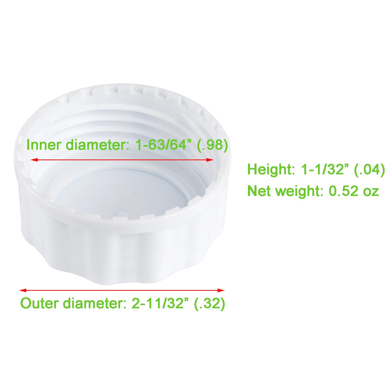 [Australia] - (6-PCs) Travel Bottle Caps Compatible with Avent Bottles, Bottle Lids Replacement 6 pk 