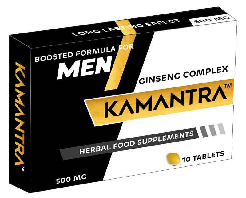 Ginseng UK 500mg - Mantra to Enhance Your Performance - Extra Strength Performance Enhancing Pills, Stamina Endurance Booster Supplement Pills for Men - 10 Booster Tablets