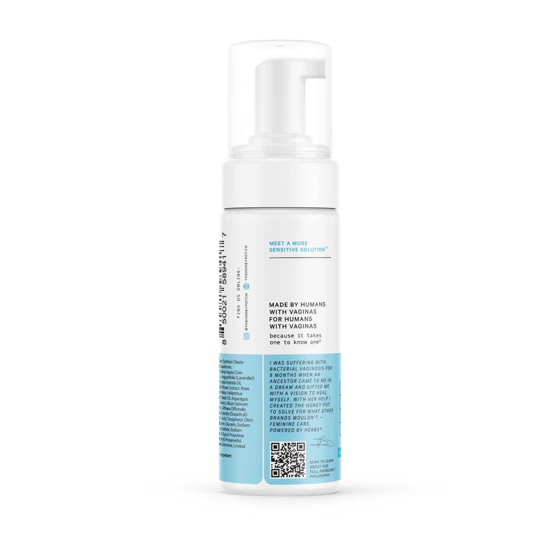 [Australia] - The Honey Pot Company - Sensitive Feminine Wash - Herbal Infused Natural Hygiene Wash for Sensitive Skin Types - PH Balanced Plant Based Feminine Products - 5.51 Fluid Oz. 5.51 Fl Oz (Pack of 1) 