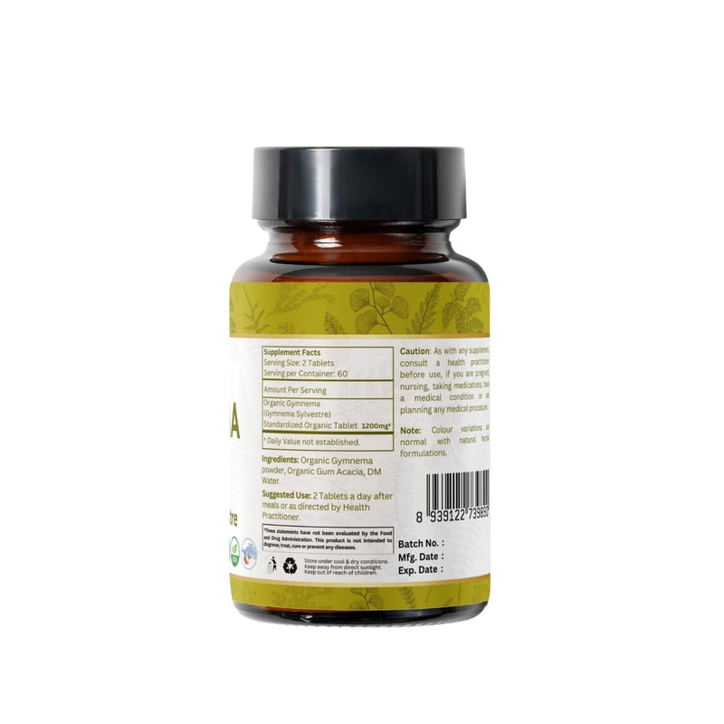 [Australia] - Gymnema 120 Tablets ‚Äì USDA Organic Gymnema Sylvestre Supplement 1 