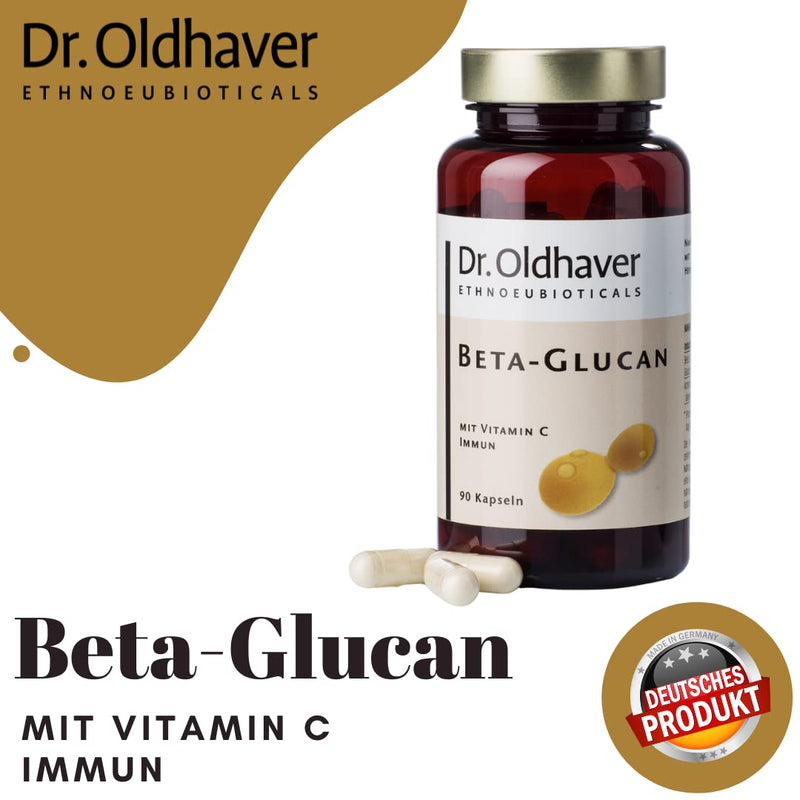 [Australia] - Dr. Oldhaver/Beta Glucan Vitamin C Immune/to support the immune system/Beta-1.3/1.6-Glucan capsules/Acerola extract/90 capsules 