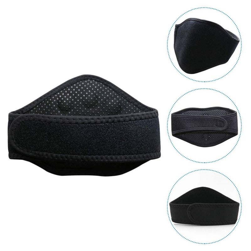 [Australia] - Warm Neck Gaiter Magnetic Neck Collar Brace Self Heating Neck Wrap Tourmaline Cervical Neck Support Brace Neck Support Warmer for Men Women Neck Warmer 