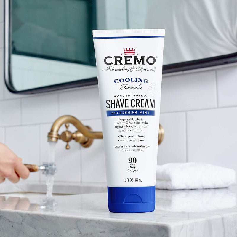 [Australia] - CREMO - Soothing Shaving Foam For Men | Combats irritation | 177ml 