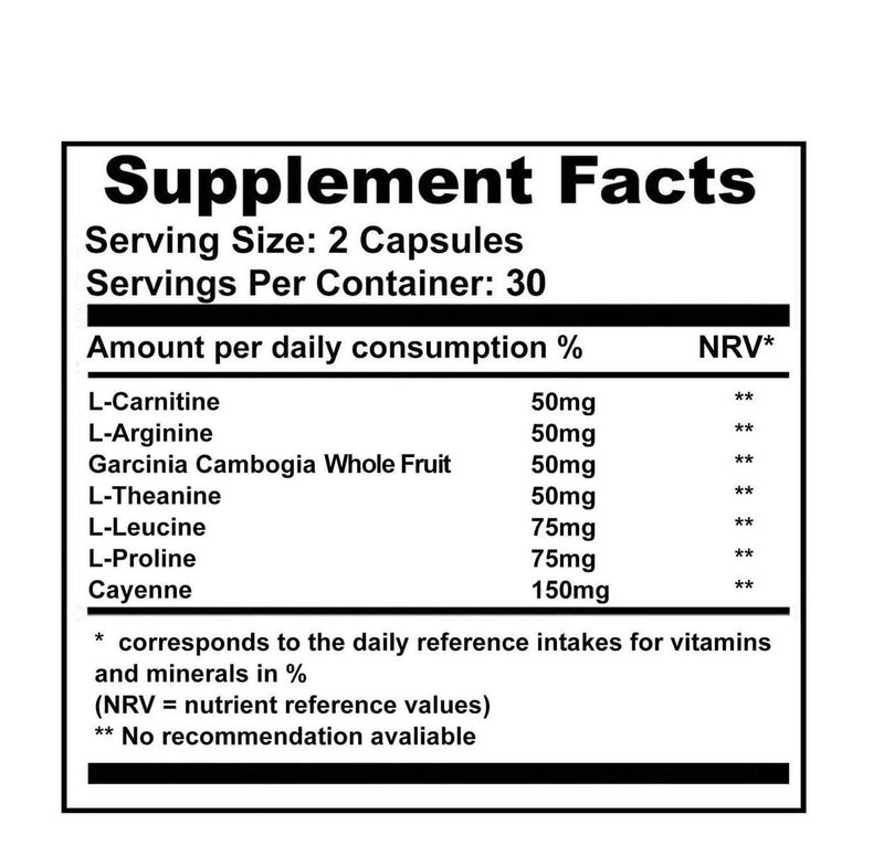 Indravil Capsules - Weight Management Capsules - Natural Ingredients - 60 Capsules - Fitness Hero Supplements