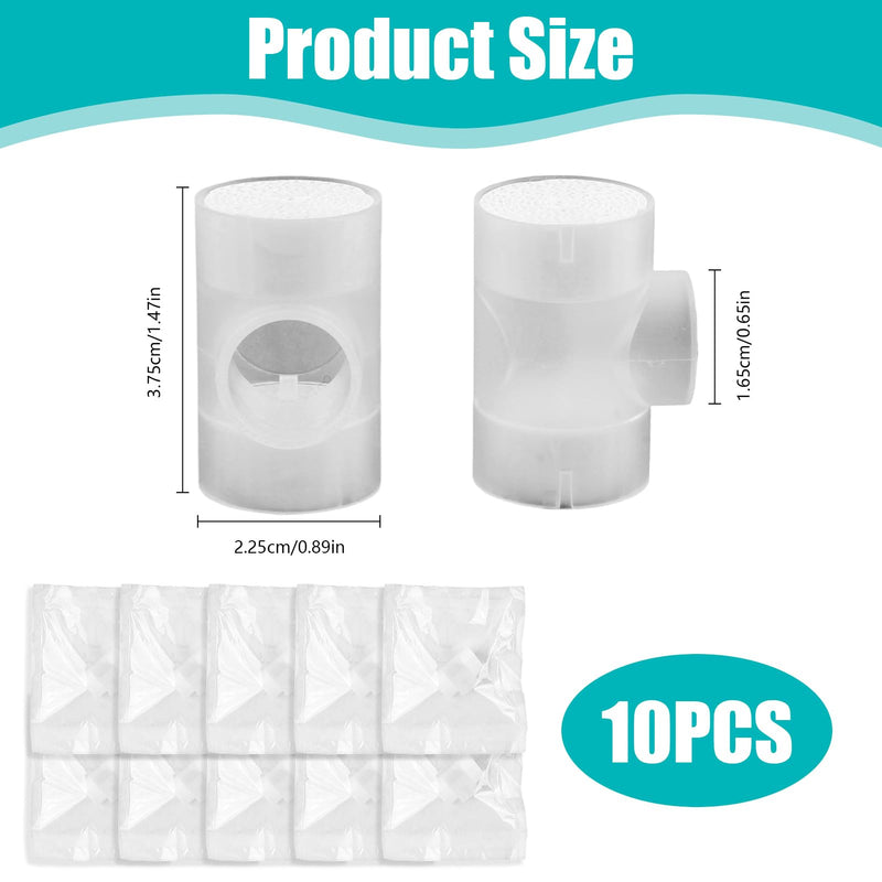 [Australia] - 10 Pack HME for tracheostomy,Heat Moisture Exchanger,Tracheostomy Supplies,Individually Packed 