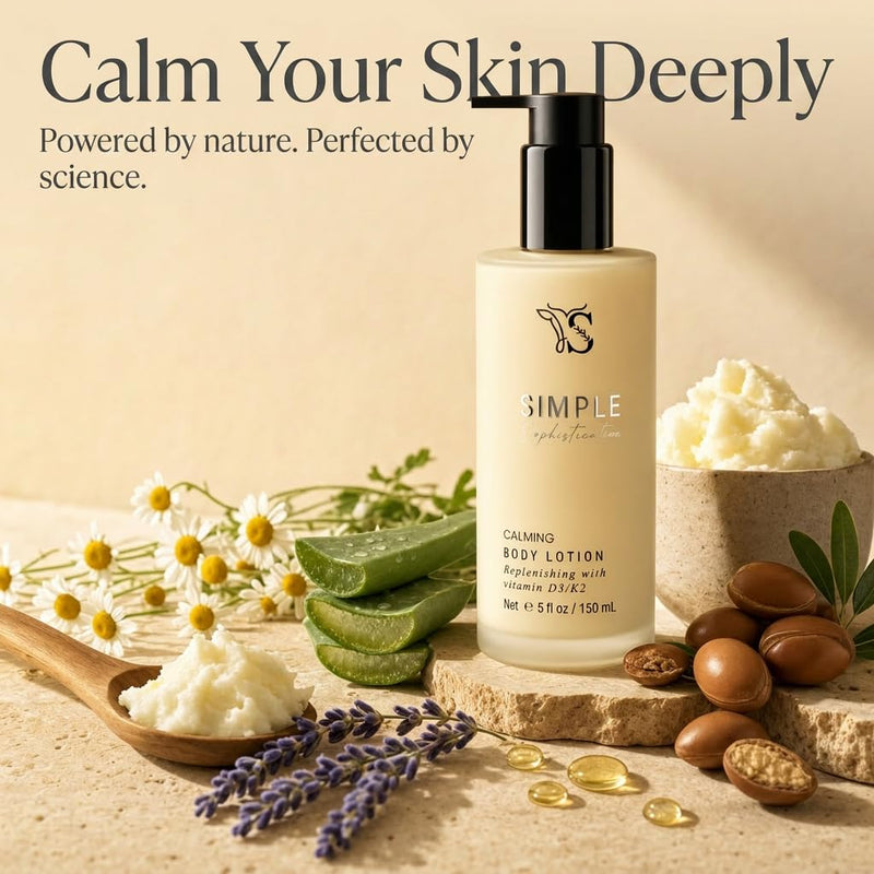 Magnesium Tallow Body Lotion- with grassfed beef tallow, Ashwagandha, Magnesium, Vitamin D3/K2 and Probiotics | Calming Lotion| Tallow Moisturizer | Topical, Non-toxic body cream- 5 oz.