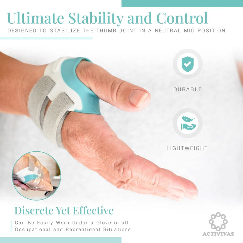[Australia] - Activivas® Ortho Support for CMC Thumb Joint Arthritis, CMC Thumb Joint Instability, and Post Operative Treatment of CMC Thumb Joint - please consult your Physio. Right Large (check size guide) 
