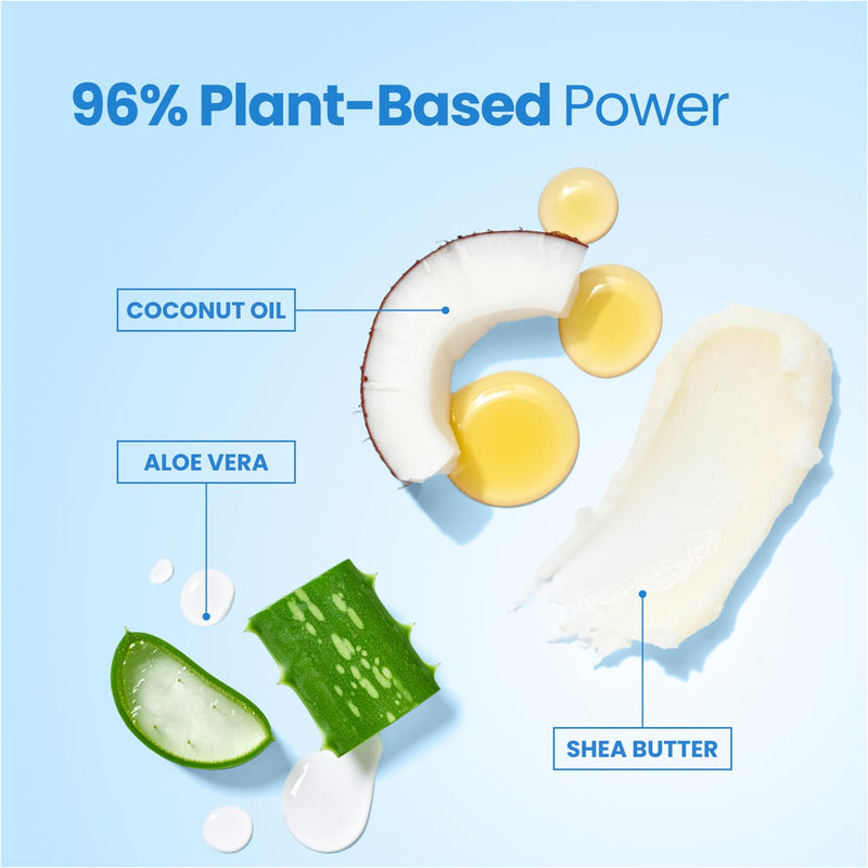 [Australia] - PLANTIFIQUE Hand Mask for Dry Hands – 8 Pairs Moisturizing Gloves with Shea Butter and Korean Skincare Clay Mask – Hydrating Mud Mask with Avocado & Superfoods 