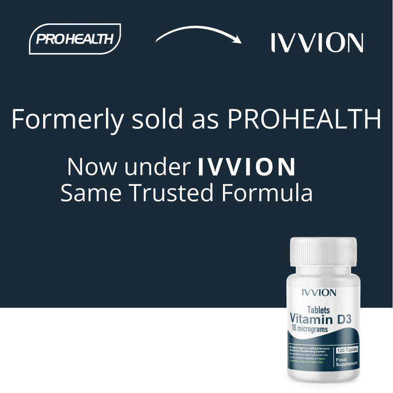 Certified Vegan 400IU, Vitamin D3, 120 Days Tablets for Pregnancy, Nursing, and Seniors - NHS Approved